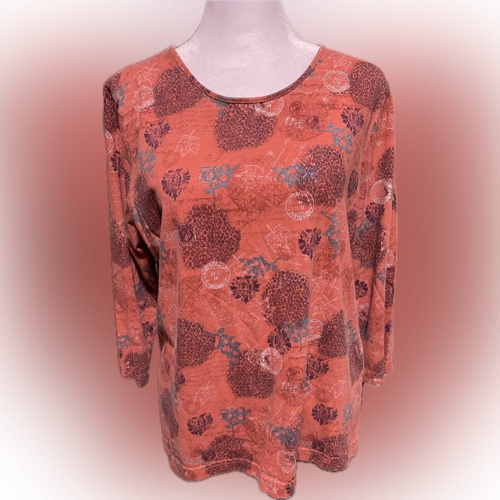 Pink Boxy Long Sleeve Blouse